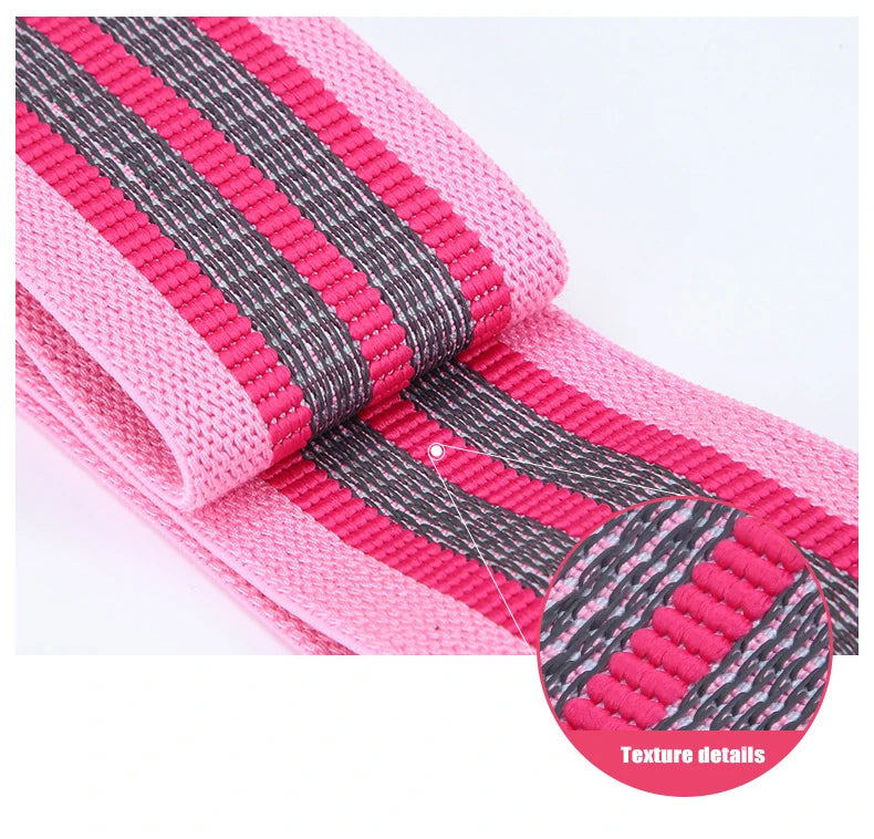 1 Piece Of Elastic Rubber Band Fitness Yoga Resistance Band Suit Hip Expander Sports Gym Fitness Equipment Ladies Home Workout