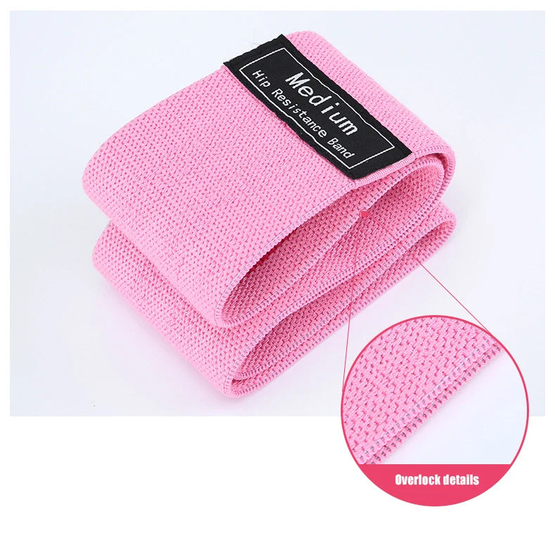 1 Piece Of Elastic Rubber Band Fitness Yoga Resistance Band Suit Hip Expander Sports Gym Fitness Equipment Ladies Home Workout
