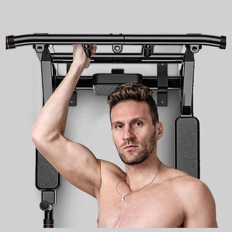 Pull Up Bar Indoor At Home Gym Chin Up Bar Horizontal Power Ropes Slings Training Fitness Equipment Sport