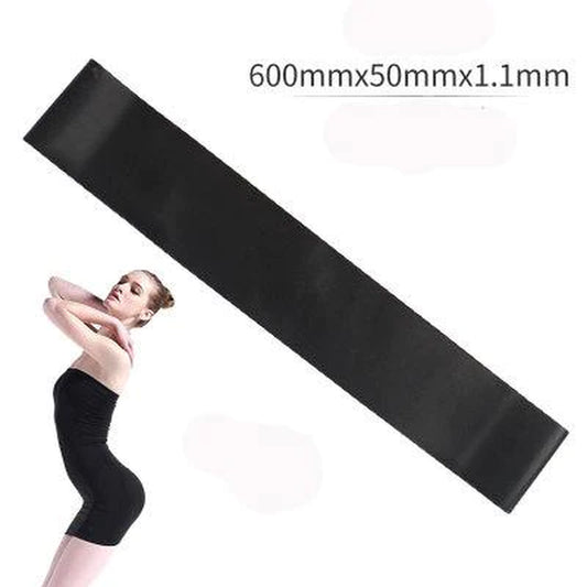 5 Colors Yoga Resistance Rubber Bands Indoor Outdoor Fitness Equipment 0.35Mm-1.1Mm Pilates Sport Training Workout Elastic Bands