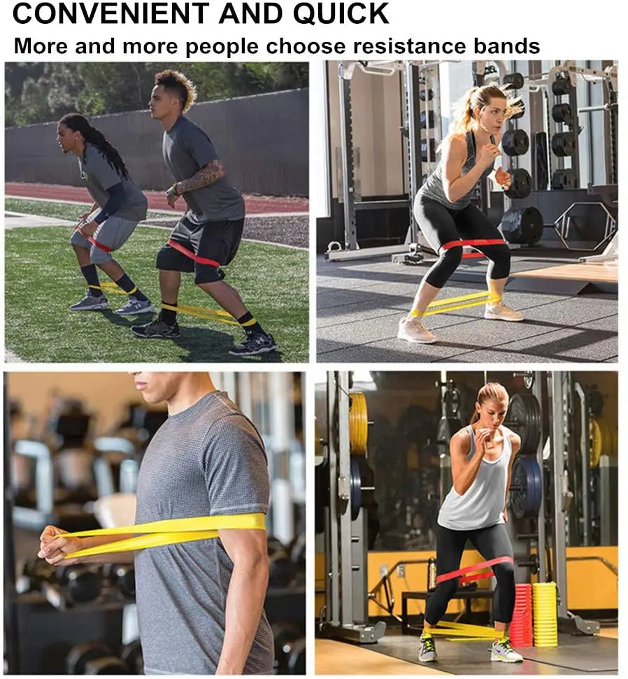 Gym Resistance Bands Yoga Rubber Bands Elastic Workout Equipment Rubber Elastic Bands for Strength Training Fitness Equipment