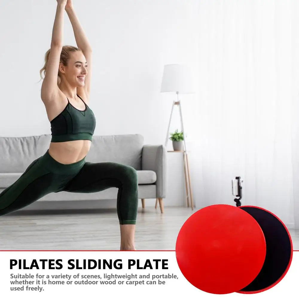 Fitness Core Slider Pilates Exercise Gliding Discs Slider Full-Body Workout Accessories Abdominal Training Yoga Sports Equipment